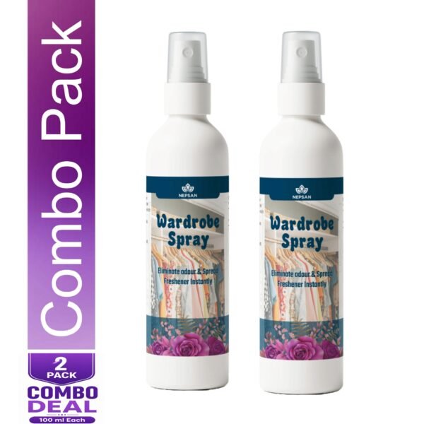 Wardrobe Freshener & Odour Eliminator Spray (2 x 100ml)
