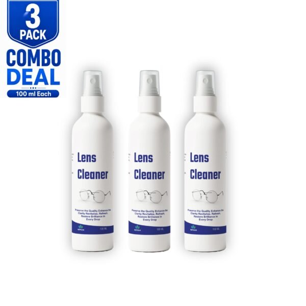 Lens Cleaner Spray (3 x 100ml)